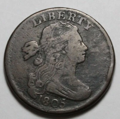 Centavo grande 1805 LW887 Foto 1 de 2