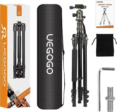 Professional DSLR Camera Tripod, Expandable 210cm Monopod With 360° Swivel Head - Image 1 of 4