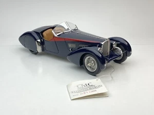 CMC 1/18 M135 BUGATTI 57 SC Corsica Roadster Red Stripes Edition (AUTOART BBR MR - Foto 1 di 21