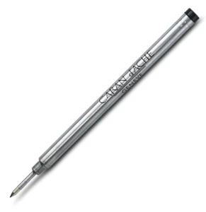 Caran D'ache - Recargas de bolígrafo Rollerball - Cartucho de tinta - Negro - Punto fino - Imagen 1 de 2