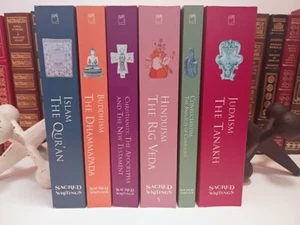 SACRED WRITINGS 6 Vol. Set Jaroslav Pelikan - Tanakh, Rig Veda, Qur'an, Confucia - Imagen 1 de 5