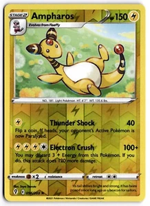 Pokemon TCG Ampharos Evolving Skies 056/203 Reverse Holo Rare NM/M - Bild 1 von 1