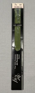 Abrigos J&P Cremallera Flexible #164-A Verde Almendra 7" Poliéster Cremallera Multiusos [Vintage] - Imagen 1 de 3