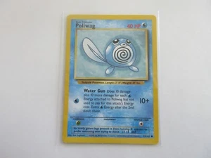 Poliwag Base Set Pokemon Card Played - Picture 1 of 2