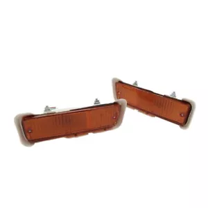 Bumper Light Lamp Pair For 75-80 Isuzu Faster KB KB20 KBD Bedford Chevrolet LUV - Imagen 1 de 7