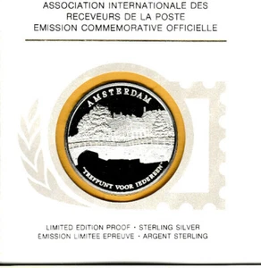 Numisbrief Münzbrief 20,1g Silber 925 Ø 39mm PP 700 Jahre Amsterdam FDC 1975 - Bild 1 von 3