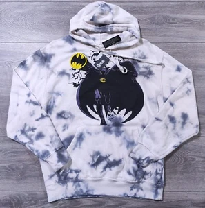 Batman Hoodie Erwachsene klein Batik Spencers Geschenke Langarm Pullover Herren - Bild 1 von 6