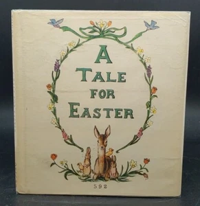 EINE GESCHICHTE ZU OSTERN geschrieben & illustriert von TASHA TUDOR 1947 spätere Ausgabe HBDJ - Bild 1 von 15