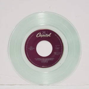 THE BEATLES Sgt Pepper / A Day In The Life 7" Colored NM Vinyl JUKEBOX 45rpm - Imagen 1 de 2