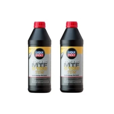 2x Liqui Moly Top Tec MTF 5100 Getriebeöl 75W 1 Liter - 20842 - Bild 1 von 3