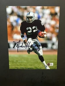 Mike Haynes Hot!! autographed signed Raiders HOF legend 8x10 photo Beckett BAS - Picture 1 of 1