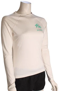 Billabong Sol Searcher LS Women's Rash Guard - Salt Crystal - New - Picture 1 of 1