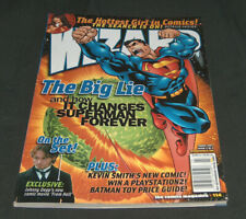 WIZARD 114 #2 Magazine Hottest Girl Comic Books Superman's Big Lie March 2001 VG