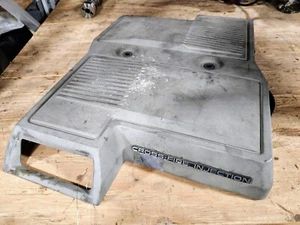84 C4 Corvette CrossFire Air Cleaner Top Lid Housing OEM with Emblem GOOD Used - Picture 1 of 4