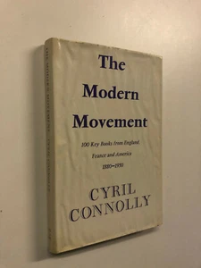 The Modern Movement by Cyril Connolly - Pub: Deutsch/Hamilton - 1965 - HB Book - Picture 1 of 1
