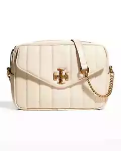 Tory Burch KIRA Quilted Camera Bag Brie Color / Rolled Gold - Bild 1 von 10