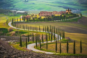 Fotomural-TOSCANA PAISAJE-(48P)-350x260cm-Impresión Digital 7 Caminos-con Pegamento - Imagen 1 de 1