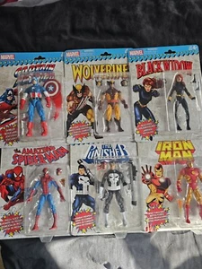 Hasbro Marvel Legends Vintage Cardback 2017 Wave Capitán América Wolverine... - Imagen 1 de 8