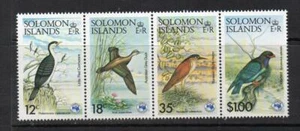 ISLAS SALOMÓN MNH 1984 SG533-536 SELLO INT AUSIPEX EXHB - AVES - Imagen 1 de 1