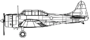 1/200 SBD Dauntless Aircraft - Picture 1 of 1