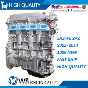 Long Engine Block Assembly For 2000-14 Toyota Highlander Solara 2AZ-FE 2AZ 2.4L - Picture 1 of 7