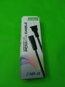 Power Cord Cable For PS1, Fat PS2, Slim PS3, PS4,Xbox, Slim Xbox One X, 8ft. - Picture 1 of 5