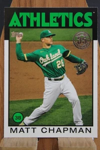 2021 Topps Matt Chapman '1986' - Picture 1 of 2