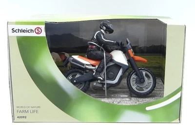 Schleich Motorrad 42092 Farm Life inkl. Fahrer NEU OVP New Motorsport SELTEN RAR - Bild 1 von 2