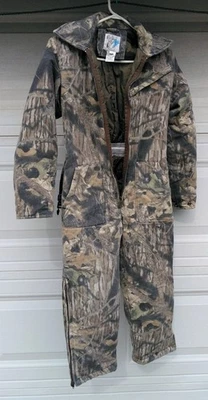 Trophy Club, Insulated Coveralls, Realtree Camouflage, Youth Size 12/14, Korea. - Image 1 of 4