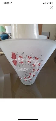  Vase Pâte De Verre Mina Signé Émaillé  - Photo 1/4