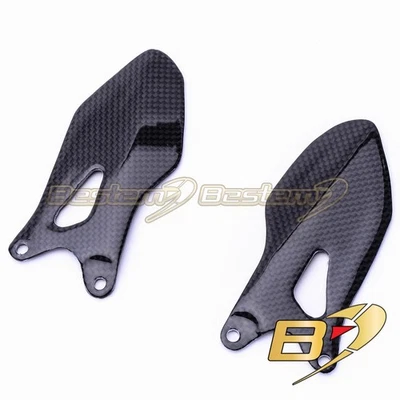 Ducati Monster 1100 EVO 100% Carbon Fiber Heel Guards - Image 1 of 4
