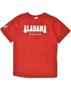 CHAMPION Mens Alabama Graphic T-Shirt Top XL Red Cotton AS78 - Picture 1 of 4