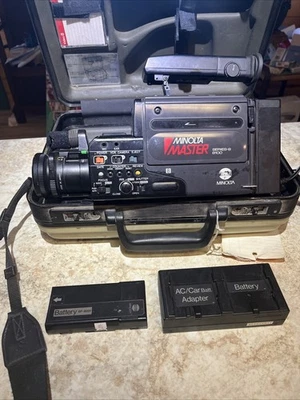 Minolta Master 6x Power Zoom Series-8 80 Camcorder PARTS AS IS - Image 1 of 4
