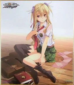 Alisa Reinford Leyenda de Héroes Reproducción Shikishi 24x27cm Celuloide Duty Pai - Imagen 1 de 1