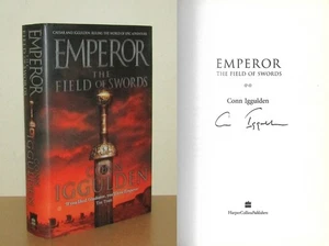 Conn Iggulden - Emperor - The Field of Swords - Signed 1st/1st 2005 First Ed DJ - Picture 1 of 5