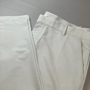 Pantalones de golf para hombre Nike DriFit BNWT 38x31* calce ajustado blancos vapor elástico cónico - Imagen 1 de 16