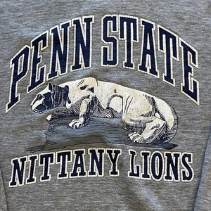 Vintage Penn State Nittany Lions Russel Crewneck Sweatshirt Mens Large So Comfy - Picture 1 of 9