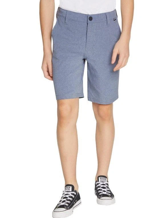 全新! BOY'S HURLEY 可调弹性腰部混合短裤! 4 路弹力! VARIETY — 第 1/1 张图片