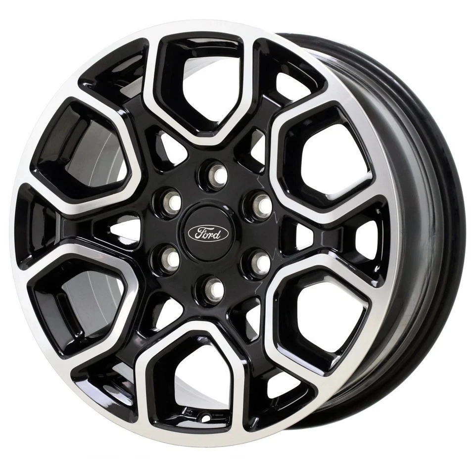 Llanta Ford F-150 18" fabricante de equipos originales 2021-2024 mecanizada negra 10340 Foto 1 de 1