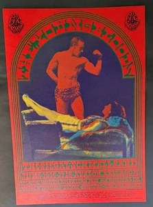 YOUNGBLOODS Family Dog poster concerto originale FD 66 1967 Victor Moscoso - Foto 1 di 1