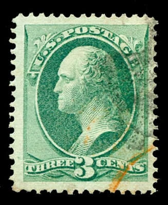 momen: US Stamps #158 Used PF Graded VF/XF-85J LOT #87851 - Image 1 of 4