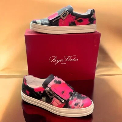 Mocasín Zapatilla Roger Vivier Sneaky Viv Cuero (Talla 37.5) Foto 1 de 4