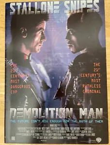 Demolition Man Filmprogramm Japan Sylvester Stallone, Sandra Bullock, W.Snipes - Bild 1 von 4