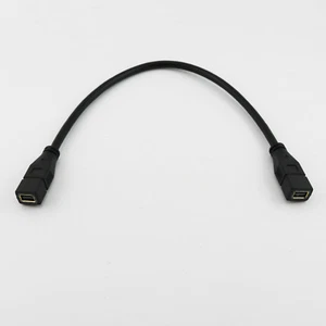 Mini DisplayPort Extension Cable Gold Plated Female to Female Display Port 30cm - Picture 1 of 6