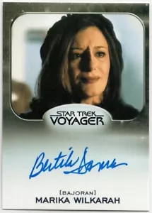 Mujeres de Star Trek A&I - Bertila Damas como Marika Wilkarah - VOY Aliens Auto - Imagen 1 de 2