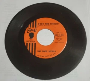 Northern Soul The Soul Sisters Good Time Tonight Sue Records VG++ - Picture 1 of 2