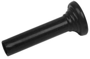 1967-67 GTO DOOR LOCK KNOB BLACK PAIR - Picture 1 of 1