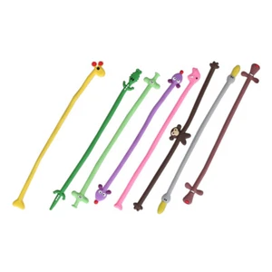 8 Pcs Cartoon-Wickler Cartoon-Kabel-Organizer Kabelbinder Für Elektronik - Afbeelding 1 van 11