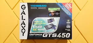 Nvidia Galaxy Geforce GTS 450 1024MB GDDR5 PCI-E 2.0 Factory Sealed Brand New - Picture 1 of 6