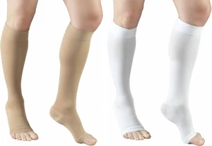 Truform 0808 Compression Stockings Uni Anti-Embolism Open Toe [18 mmHg] 1x Pair
